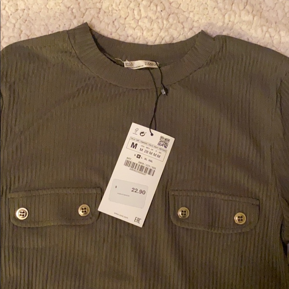 Ribbed long sleeve - Picture 2 of 2